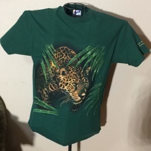 Vintage Single Stitch Leopard Tee Medium
